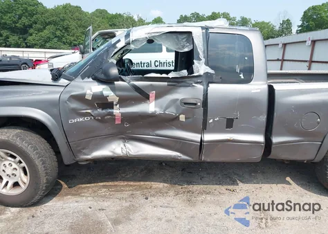 2002 Dodge Dakota Sport из США, поврежденный, VIN 1B7GL32X92S644072